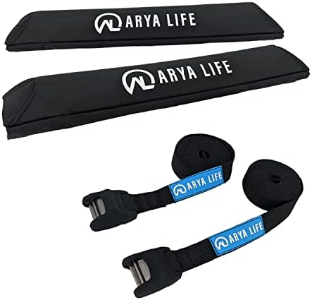 Arya Life 19 Накладки за аеро-подпори с 2 х 10-Футовыми стяжными ремъци за дъски за сърф, SUP-Паддлборда, Сноуборд,