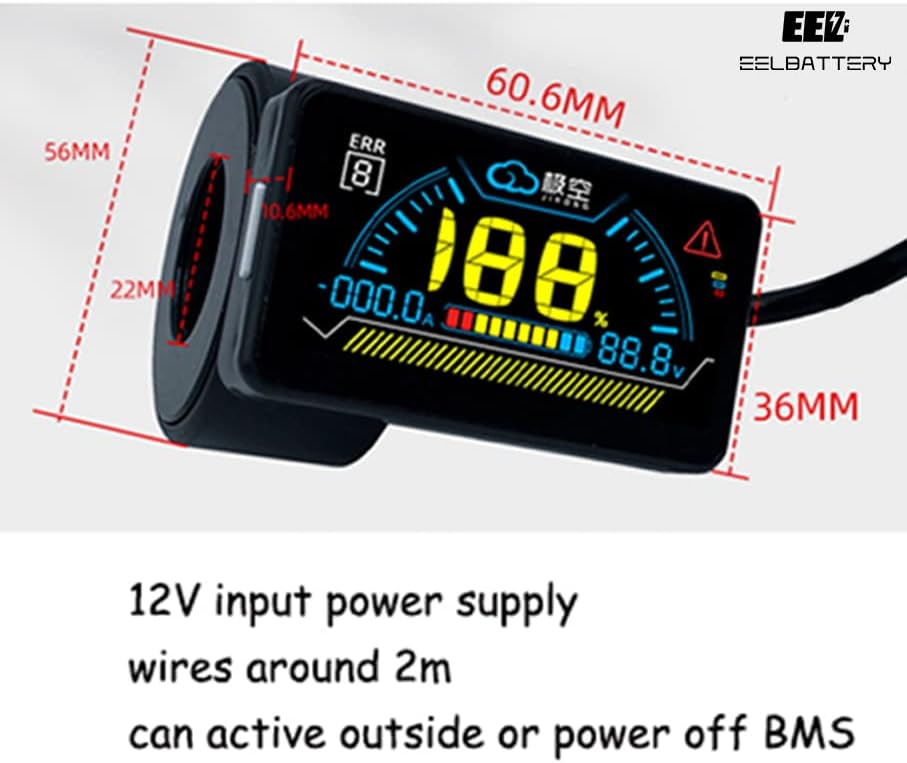 Батерия JK Lifepo4, модул BMS RS485 CAN, адаптер за дисплей, Аксесоари JK BMS (2,3-инчов дисплей)
