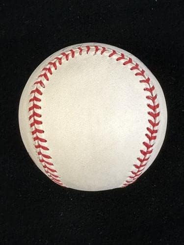 Тим 'Рок' Рейнс Янкис е ПОДПИСАЛ Официален Бейзболен ДОГОВОР Световните серии 1996 година с Бейзболни топки