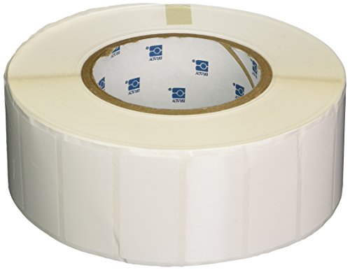 Брейди ТТ-17-7546-3 Етикети за печат на термотрансфере от полиестер със защита срещу подправяне, бяла (3000
