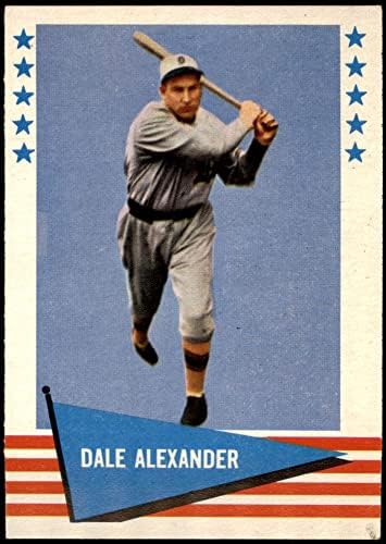 1961 Fleur 91 Дейл Александър Детройт Тайгърс (Бейзболна картичка) EX/MT Тайгърс