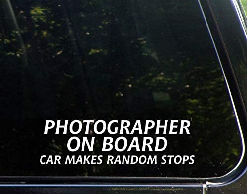 Фотограф с диамант графика на борда на превозното средство прави случайни спиране (8-3/4 x 2-1 / 2), премахва