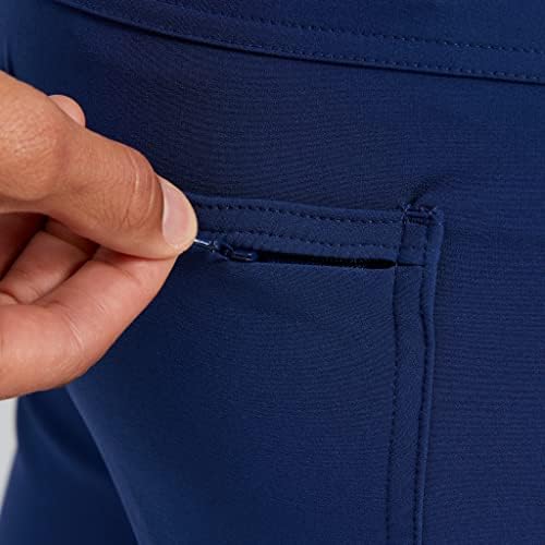 Снабдяване + Основни Мъжки панталон с 5 джоба, плътно Прилепнали Панталони Волана