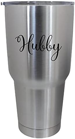 Стикер в чаша за напитки Epic Designs Cups - Hubby - забавно вдъхновяваща страхотен стикер-термоаппликация