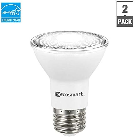 Led лампа EcoSmart с мощност 50 W в еквивалент на PAR20 с регулируема яркост на Energy Star Ярко бял цвят (2