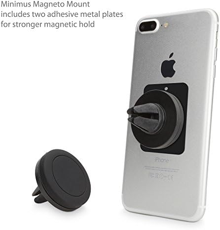 За определяне на BoxWave е Съвместимо с Apple iPhone 14 Pro Max (За монтиране от BoxWave) - Minimus MagnetoMount, Магнитно Кола планина, на Магнитен кола за Apple iPhone 14 Pro Max