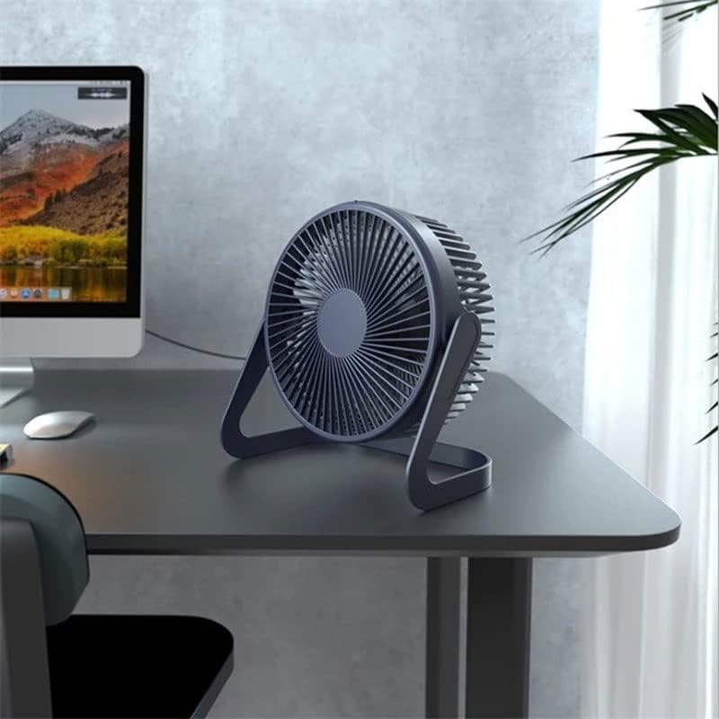 FEER Преносим Охлаждащ Вентилатор USB Настолен Вентилатор, Мини-Въздушен Охладител с Регулируем ъгъл на въртене