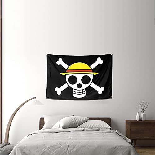 27,5x43,3 (70x110 см) Инча Аниме Флаг, Стенен Интериор за Дневната и спалнята