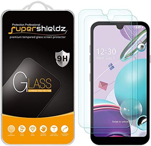 (2 опаковки) Supershieldz е Предназначен за LG Aristo 5 и Aristo 5 Plus, Защитен слой от закалено стъкло, не