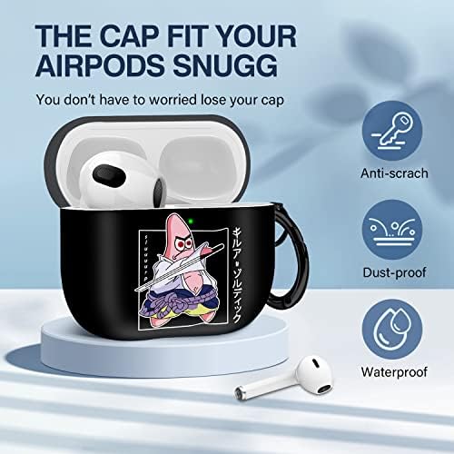 Калъф Maxjoy Airpods 3-то поколение, Cartoony Сладък Дизайн на Серията Apple Airpod 3 за Airpods 3-то поколение