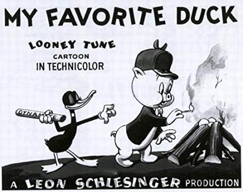 Чък Джоунс свали класика с участието на Дафи Дък и Прасе Поражение във филма Моята любима патица!. Пусната на