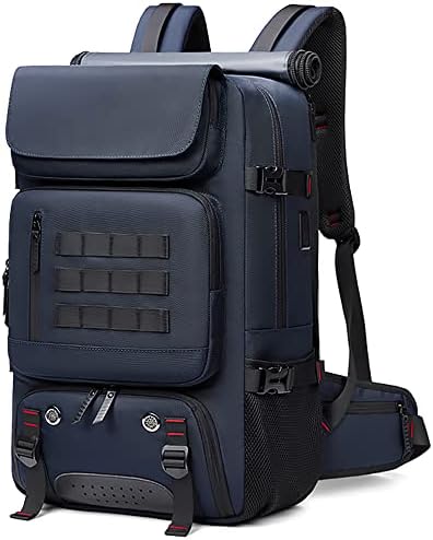Раница за пътуване GFUERUFQ, чанта за багаж с мек покрив, раница за пътуване с USB порт за зареждане и чанта