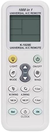 Преносимото дистанционно управление ALLIMITY K-1028E е Съвместим с Samsung, Panasonic и LG Fujitsu Trane WFI