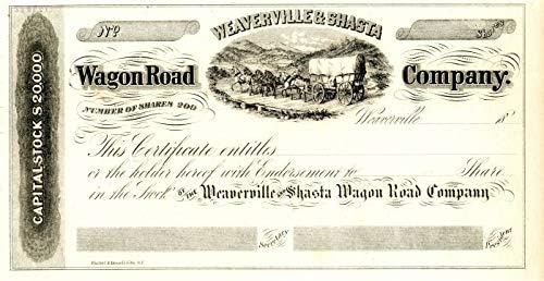 Уивервилль и компания Shasta Wagon Road Co.