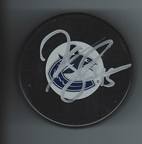 Миене на Джордан ШРЕДЕР с автограф Ванкувър КАНЪКС - за миене на НХЛ с автограф