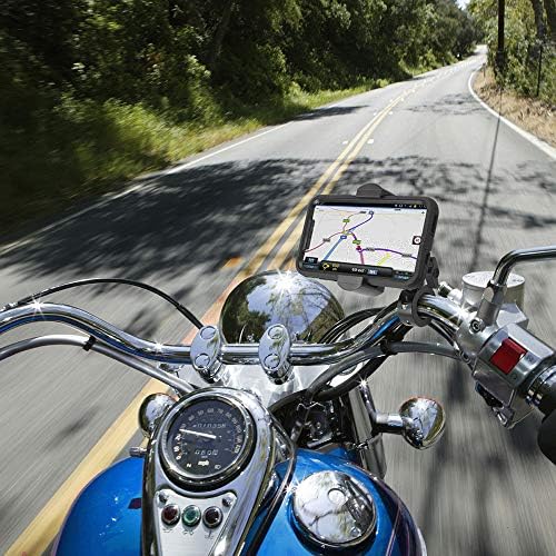 Arkon RoadVise Premium Алуминий Мотоциклет Волана Телефон За Определяне На Черно Дребно