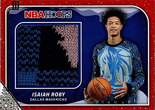 Пуловер начинаещ Панини Hoops 2019-20 Реликва пуловери начинаещи 10 Исая Roby на Далас Маверикс RC Баскетболно