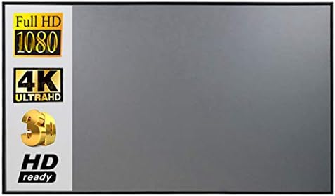 Прожекционен екран PBKINKM 16:10,100 120 см от Светоотражающей тъкан Плат Прожекционен Екран за YG300 DLP LED