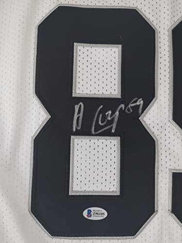 Амари Купър подписа футболната фланелка Raiders proof с автограф на Бекет COA