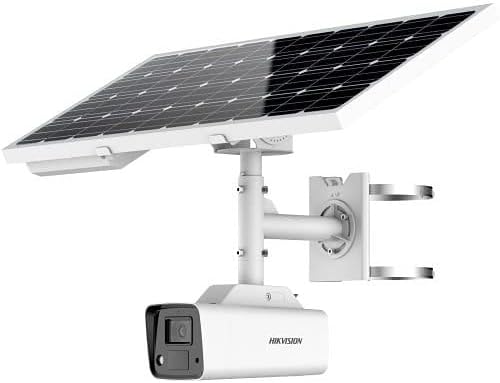 Инсталиране на охранителни камери Hikvision DS-2XS2T47G0-LDH/4G/C18S40 4MP ColorVu На слънчева батерия, обектив