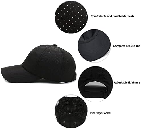 DK DAOKER Outdoor Running Hat Неструктурированная Бейзболна Спортна Шапка Водоустойчива бързо съхнещи Шапки