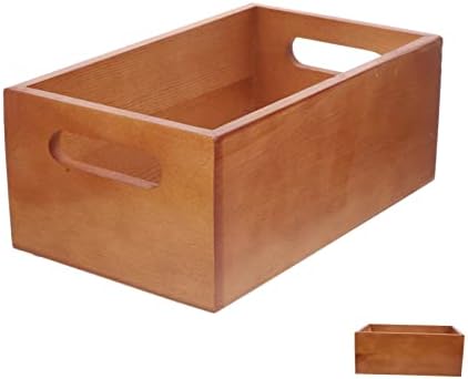 DOITOOL 2 бр. Кутия Дървена Кутия За Съхранение на Бижута Orgainzer Занаятите Case Органайзер Контейнер за Съхранение