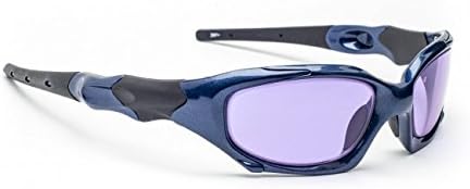 Асо (Дидимий) Очила за работа със стъкло в синя пластмасова рамка, която осигурява комфорт и защита в Тази Уникална