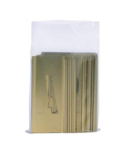 Горната опаковка: Плоски найлонови торбички размер на 2 на Хиляда, 18 x 30, прозрачно, (опаковка от 500 броя)