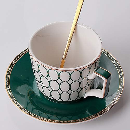 TWDYC Чайника Керамични Чай Чайник Огнеупорни Заварочный Буйуар кана за Кафе от Чаши за Кафе, Чаши Златна Дръжка