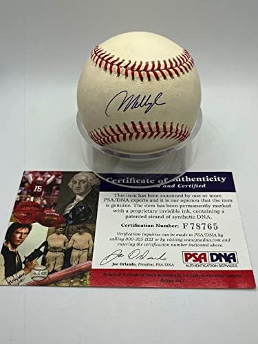 Мо Вон Ред Сокс Метс Подписа Автограф Официален представител на OMLB Baseball PSA DNA * 65 бейзболни топки с