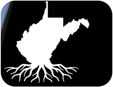 thatlilcabin - Стикер с надпис West Virginia Roots 6 инча AS991