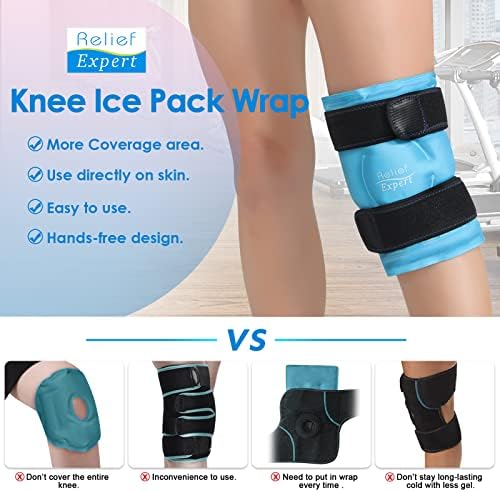 Пакет с лед за коленете Relief Expert и Пакет с Лед за гърба