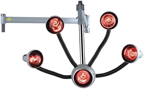 WOGQX Инфрачервена Светотерапия, Преносима Лампа за домашна употреба с инфрачервена терапия с Червена Светлина,