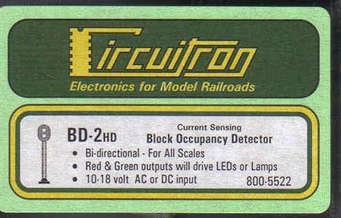 Детектор за присъствие на блокове Circuitron CIR5522 BD-2HD
