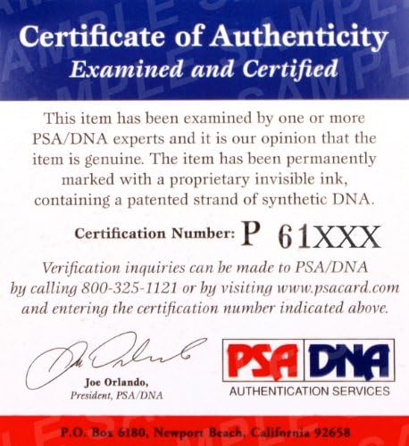 Марк Джордано подписа хокей шайба Калгари Флеймс PSA DNA COA с автограф c - за Миене на НХЛ с автограф