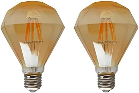 MaoTopCom E27/E26 8 W Led лампа с нажежаема жичка с регулируема яркост, по-Топъл Бял 2300 До 80 W Еквивалент на 760 Лумена, Реколта лампата на Едисон за хранене на закрито, Капак от т?