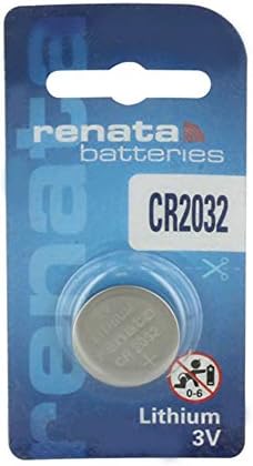Литиеви елементи за монети Renata или Rayovac CR2032 - серия от 5 батерии